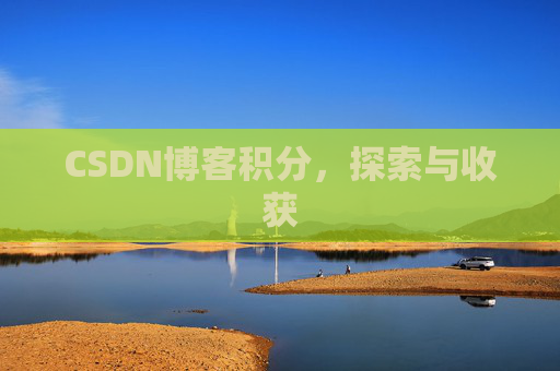CSDN博客积分，探索与收获